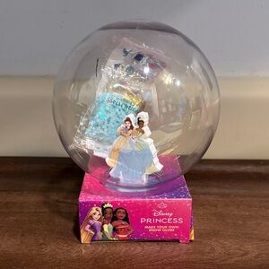 Disney Princess Snow Globe Craft Kit with Pink and Blue
